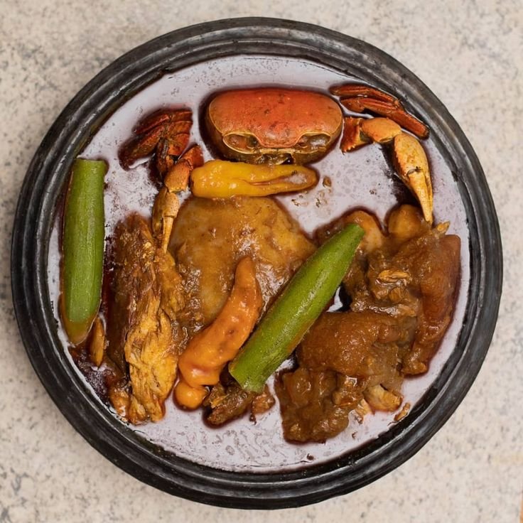 Fufu & Palm Nut Soup