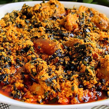 Egusi Soup with Beef